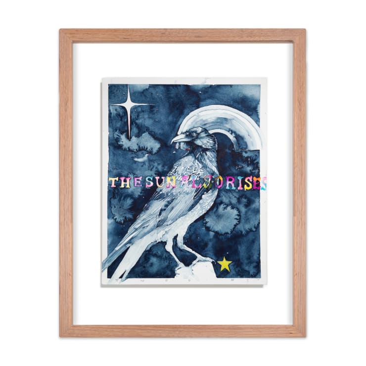 Hiroyasu Tsuri The Sun Also Rises (Colvo), 2021 Watercolor on 300gsm Archival Paper 29.7 x 23.5 cm (unframed) 43.5 x 35.5 x 4 cm (framed)