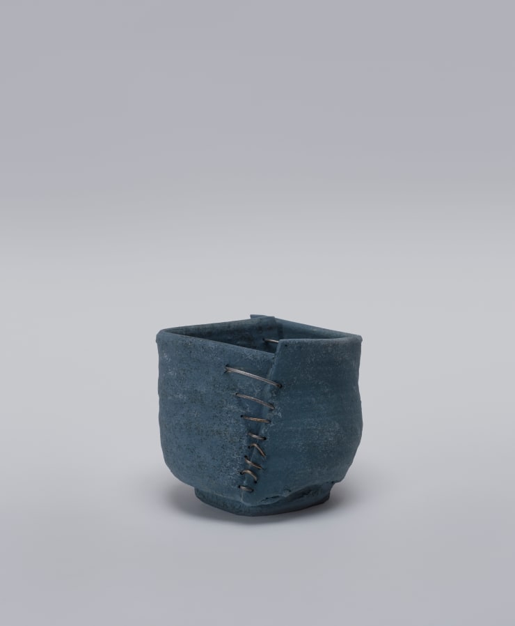 Tsugi Hagi Chawan #Aged Blue