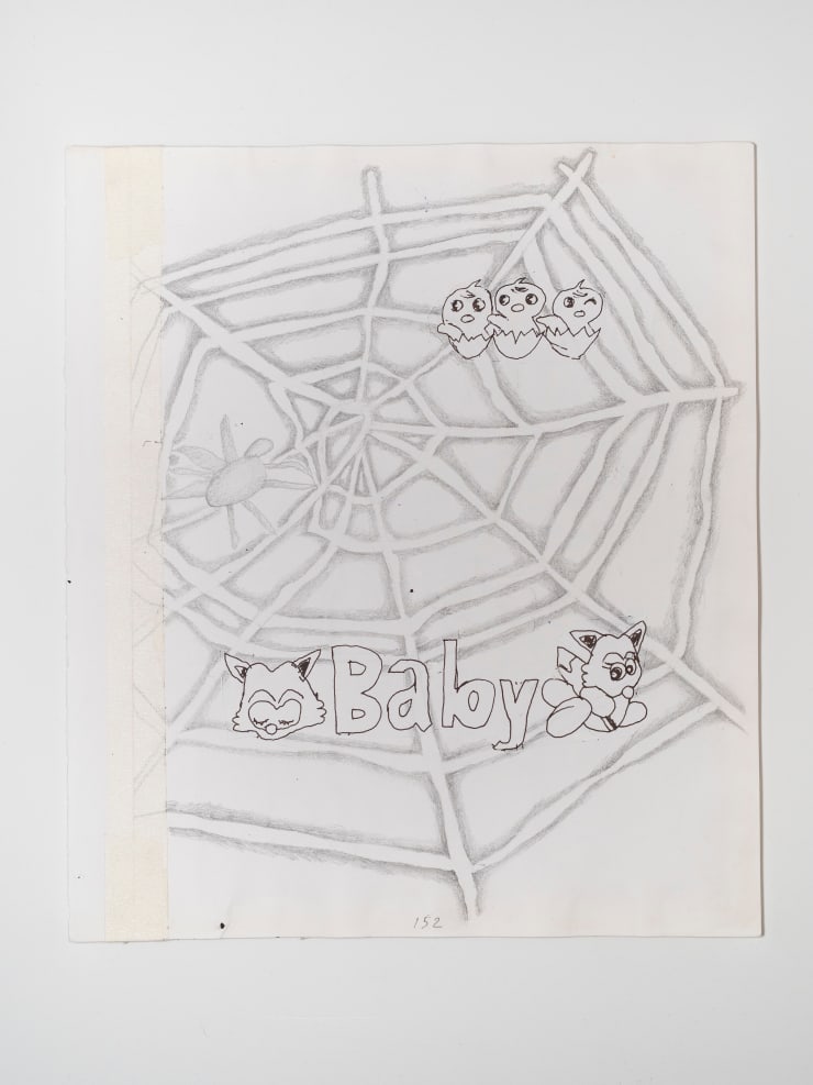 James Cooper Sketchbook Pages 152 ~ 153, 2023 Collage; ink and pencil on sketch book paper (double-sided) 28 x 32.5 cm