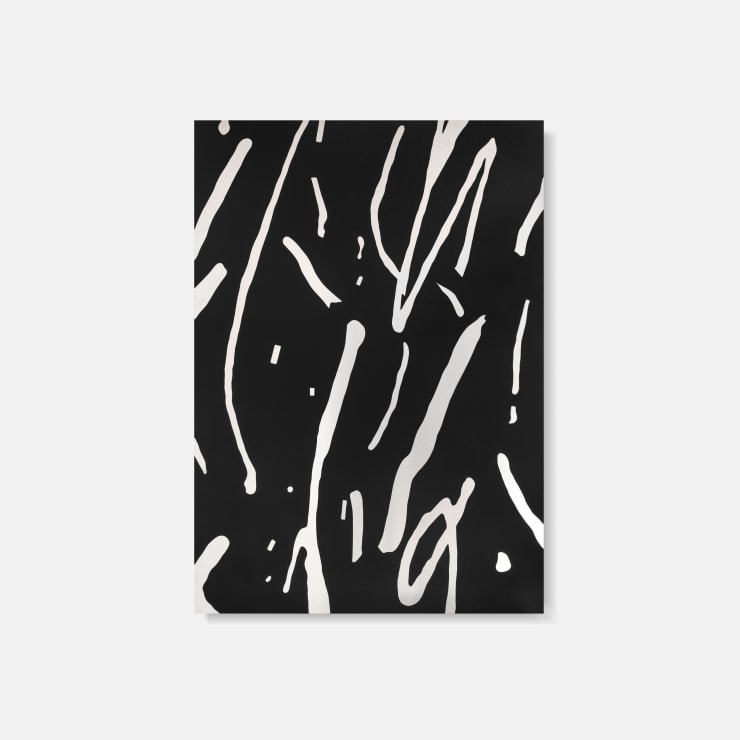 Baxter Key Compo, 2024 Aerosol on Aluminium Panel 60 × 42 × 3 cm