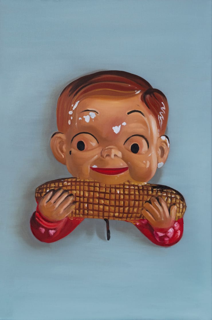 Heath Nock 1965 Alabama State Fair (Bud), 2023 Oil on Linen 75 × 50 × 3.5 cm