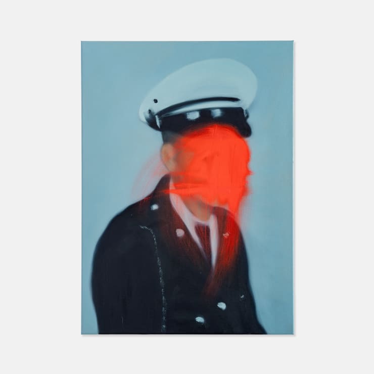 Heath Nock 1984 ~ PresentWe Don’T Have One of These, 2024 Titled, signed and dated on reverse Oil on linen 92 × 66.5 × 4 cm