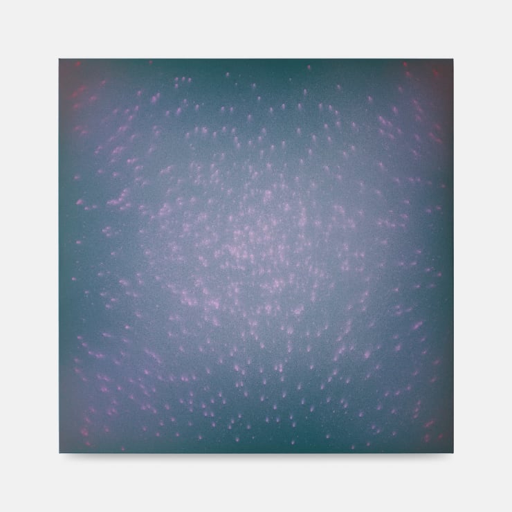 Daniel O'Toole 1984 ~ PresentSine Language, 2025 Signed, titled and dated on reverse Synthetic polymer on poly cotton canvas 150 × 150 × 3.2 cm