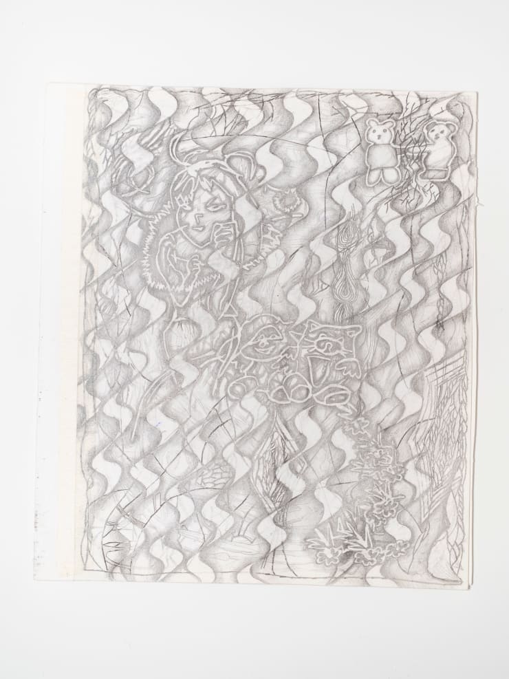 James Cooper Sketchbook Pages 124 ~ 125, 2023 Collage; ink and pencil on sketch book paper (double-sided) 28 x 32.5 cm