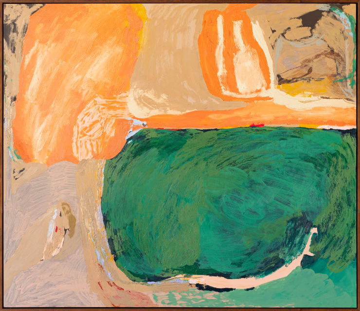 Pia Gynell-Jorgensen The Kind of Sweet Right Before Rot, 2024 Oil on board 120 × 140 × 2.5 cm (unframed) 123 × 143 × 5.5 cm (framed)