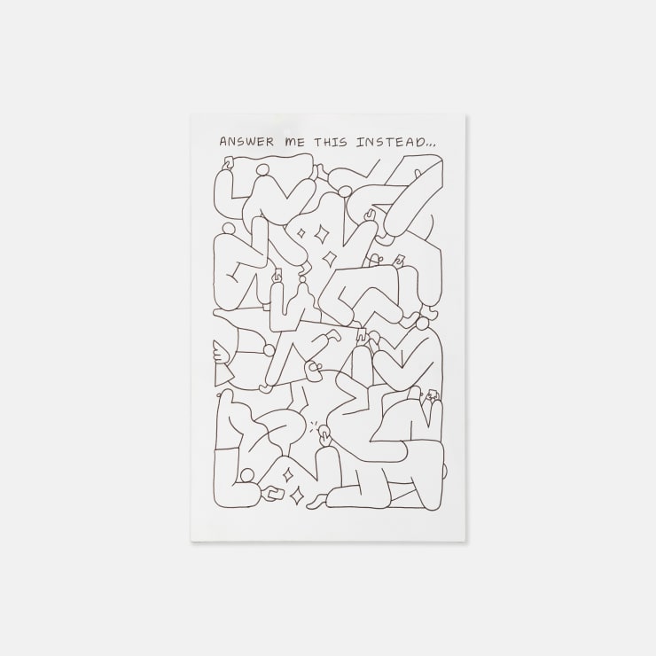 Michael Fikaris 1973 ~ PresentLine Work Page From Recent Comics no.09, 2024 Signed (Initials) on Front Ink on Bristol board 26.5 × 17 cm