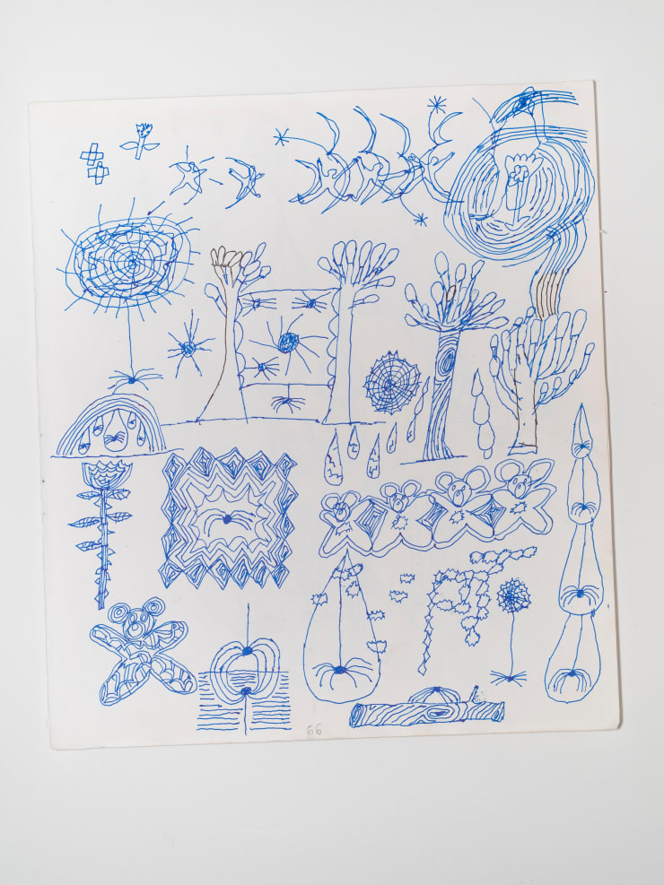 James Cooper Sketchbook Pages 66 ~ 67, 2023 Collage; ink and pencil on sketch book paper (double-sided) 28 x 32.5 cm