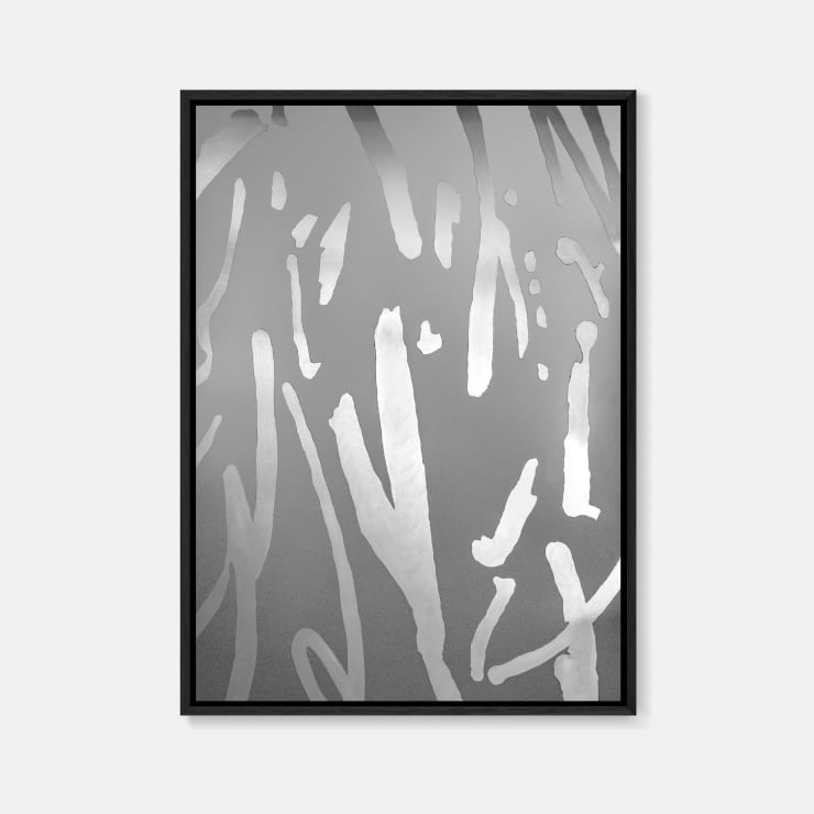 Baxter Overview, 2024 Aerosol on Aluminium Panel 84 × 59.5 × 3 cm (unframed) 88 × 63.5 × 4 cm (framed)