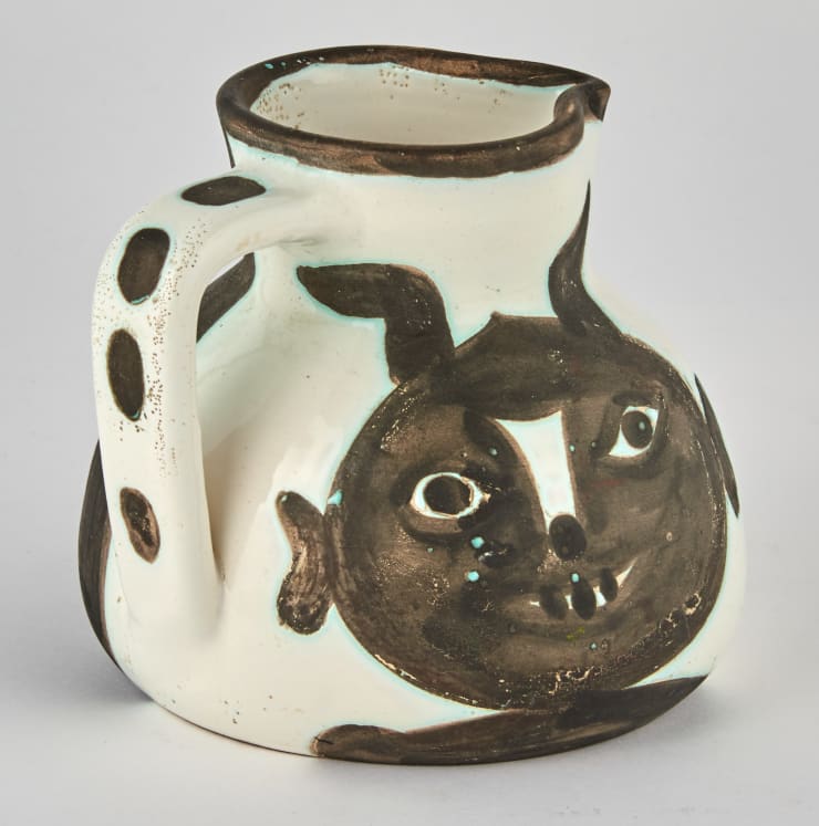 Pablo Picasso (1881-1973), Pichet têtes (A.R. 367), 1956