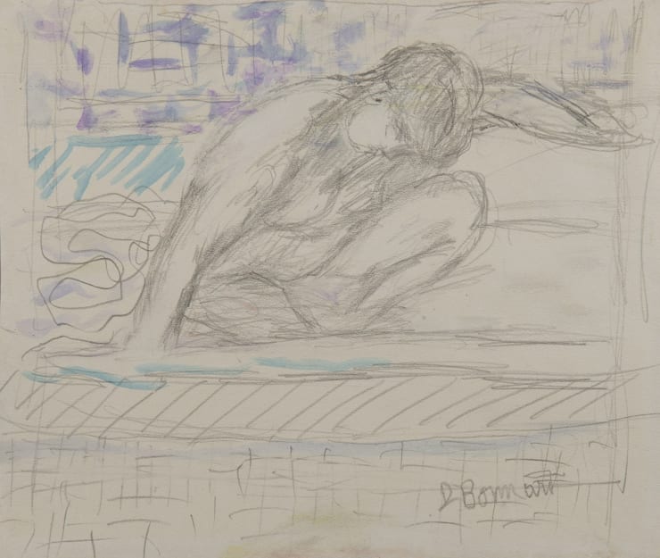 Pierre Bonnard (1867-1947), Nu accroupi, circa 1938
