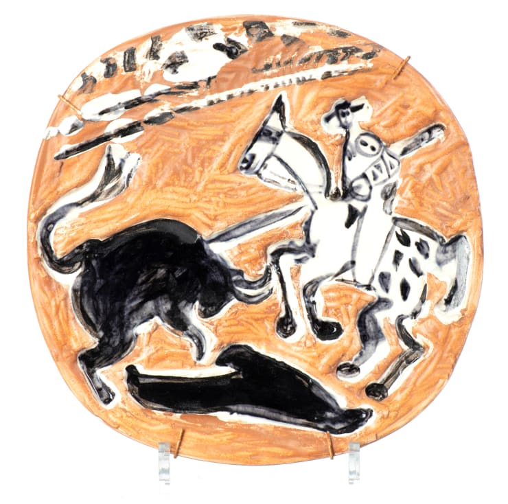 Pablo Picasso (1881-1973), Picador et taureau (A.R. 438), 1959