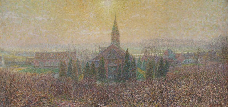 Léon De Smet (1881-1966), Vue de Deurle, 1910
