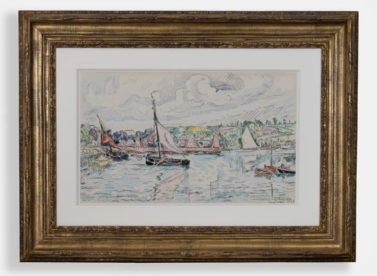 Paul Signac (1863-1935), Lézardrieux, 1927