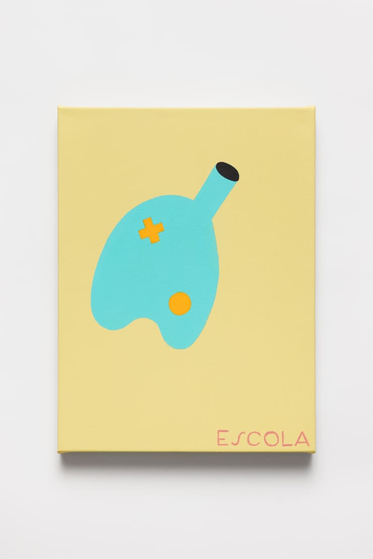 Marcelo Cipis Escola - R12, 2025 Acrílica sobre tela [Acrylic on canvas] 40 x 30 cm [16 x 12 in.]