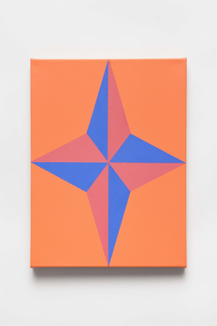 Marcelo Cipis Rosa dos ventos - K5, 2025 Acrílica sobre tela [Acrylic on canvas] 40 x 30 cm [16 x 12 in.]