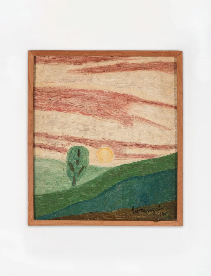 Amadeo Luciano Lorenzato Sem título [Untitled], 1980 Óleo sobre placa [Oil on hardboard] 29 x 25.5 cm [11 1/2 x 10 1/2 in.]