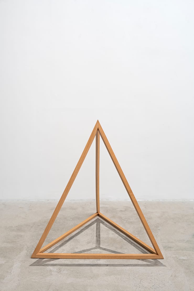 Cildo Meireles Volumes virtuais [Virtual Volumes], 1968-1969/2015 Madeira [Wood] 120 x 120 x 120 cm [47 x 47 x 47 in.]