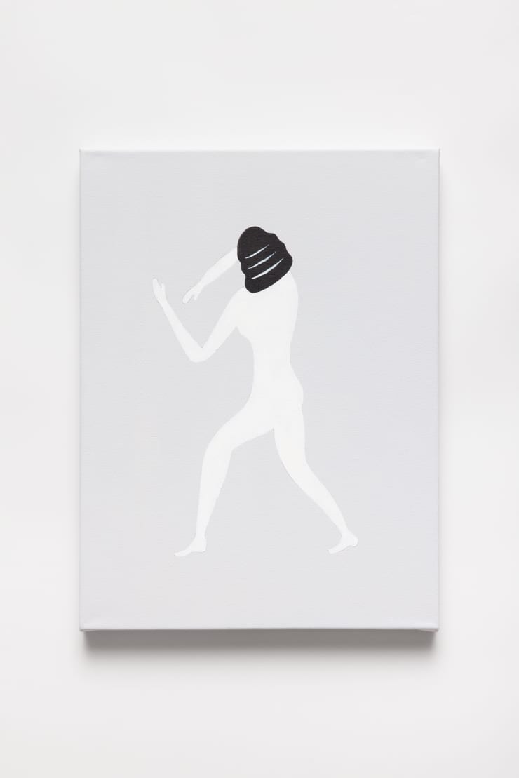 Marcelo Cipis Mulher de costas - A5, 2025 Acrílica sobre tela [Acrylic on canvas] 40 x 30 cm [16 x 12 in.]