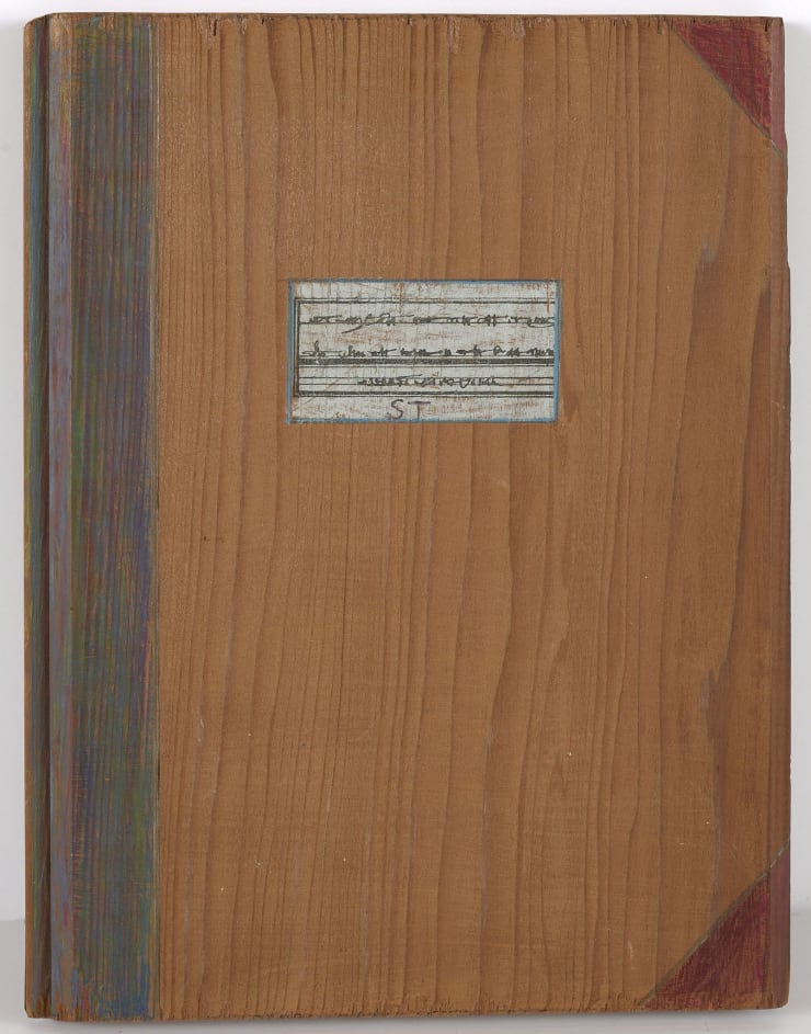 Saul Steinberg Untitled (Wooden Book), 1981