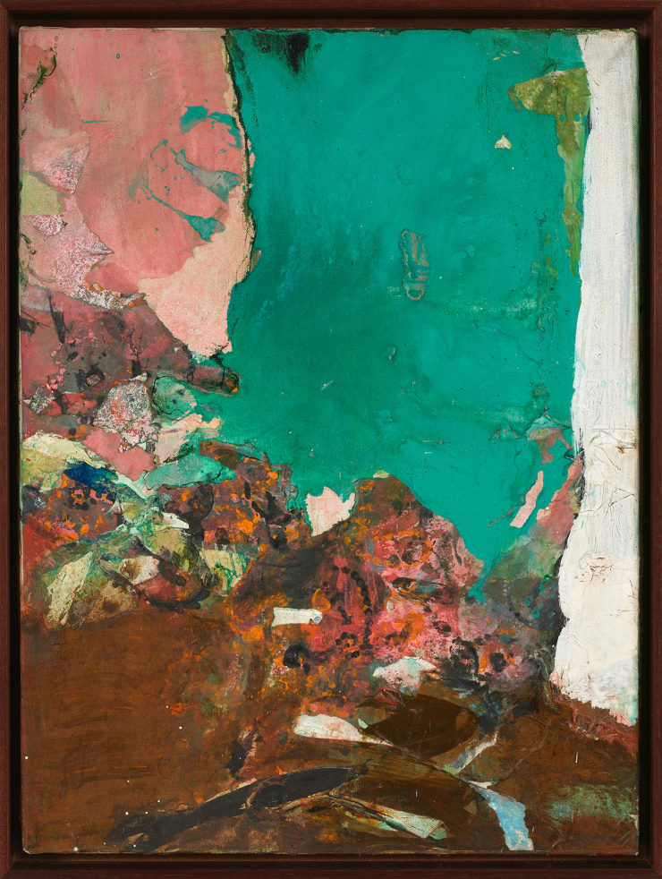 Untitled Collage Painting