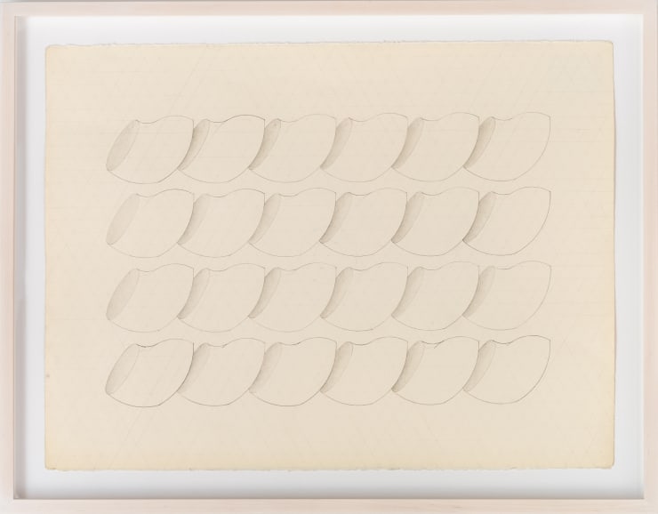 Mary Ann Unger Study for Hexagonal Quintet Suite #5, 1978