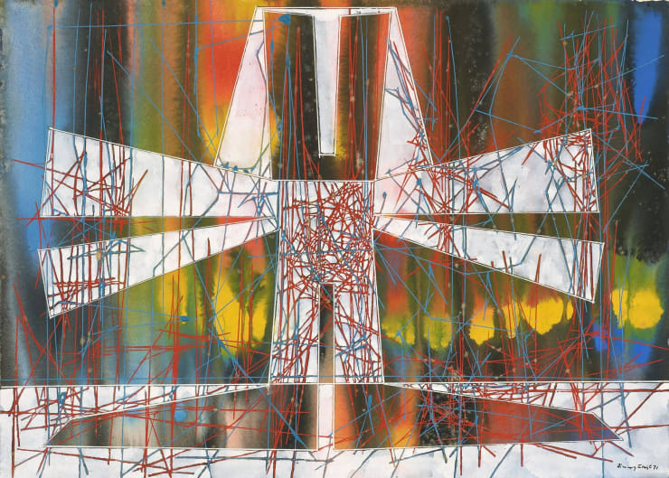 Jimmy Ernst Urban Icon #2, 1971