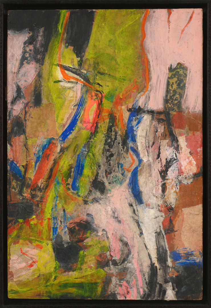 Untitled Collage Painting