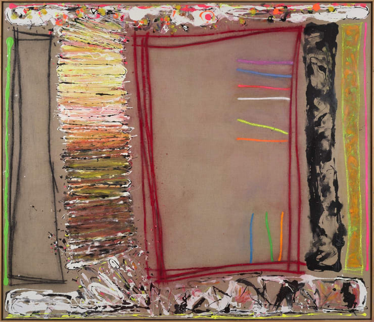 Country Fields with a Barn Red