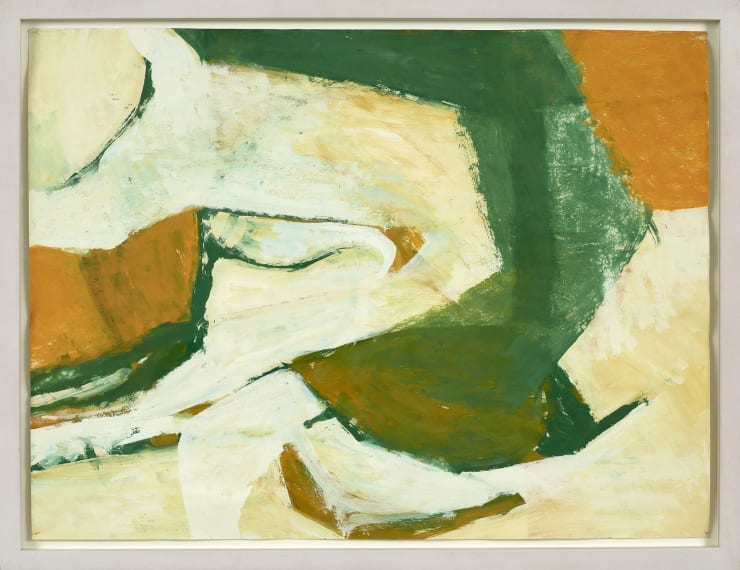 Charlotte Park, Untitled (Green, Yellow, and White), c. 1955