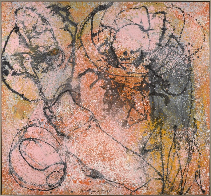 Grace Hartigan - Mae West's Bed, 1990-91