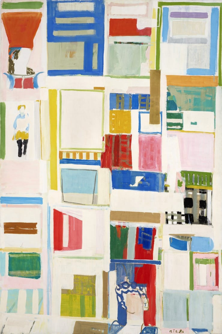 Janice Biala Homage to Piero della Francesca, 1984