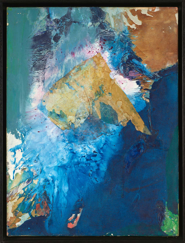 Untitled Collage Painting