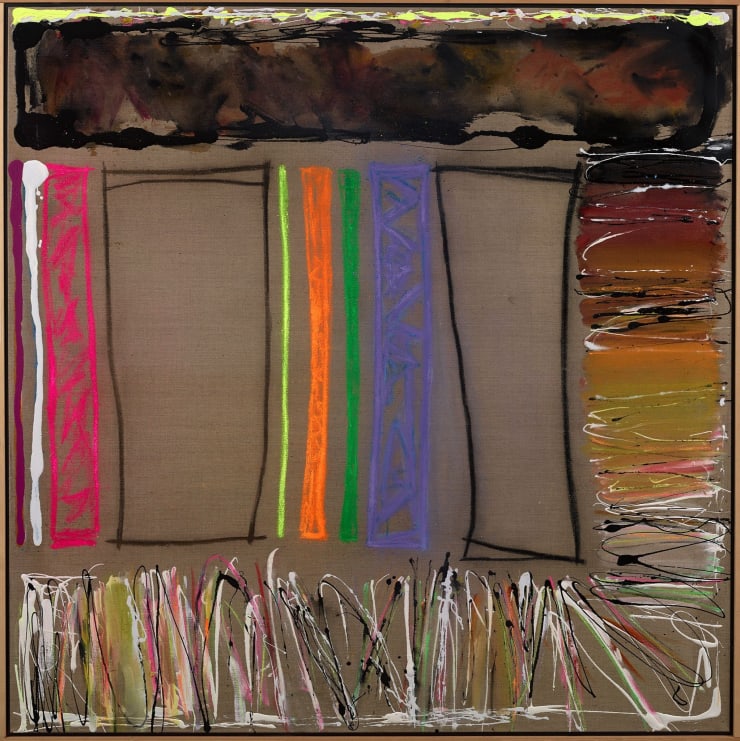 Country Fields with a Purple