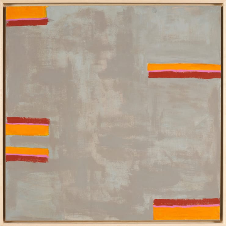 Betty Parsons (1900-1982)Untitled, c. 1971 Mixed media on paper mounted on canvas 36 x 36 inches 91.4 x 91.4 cm