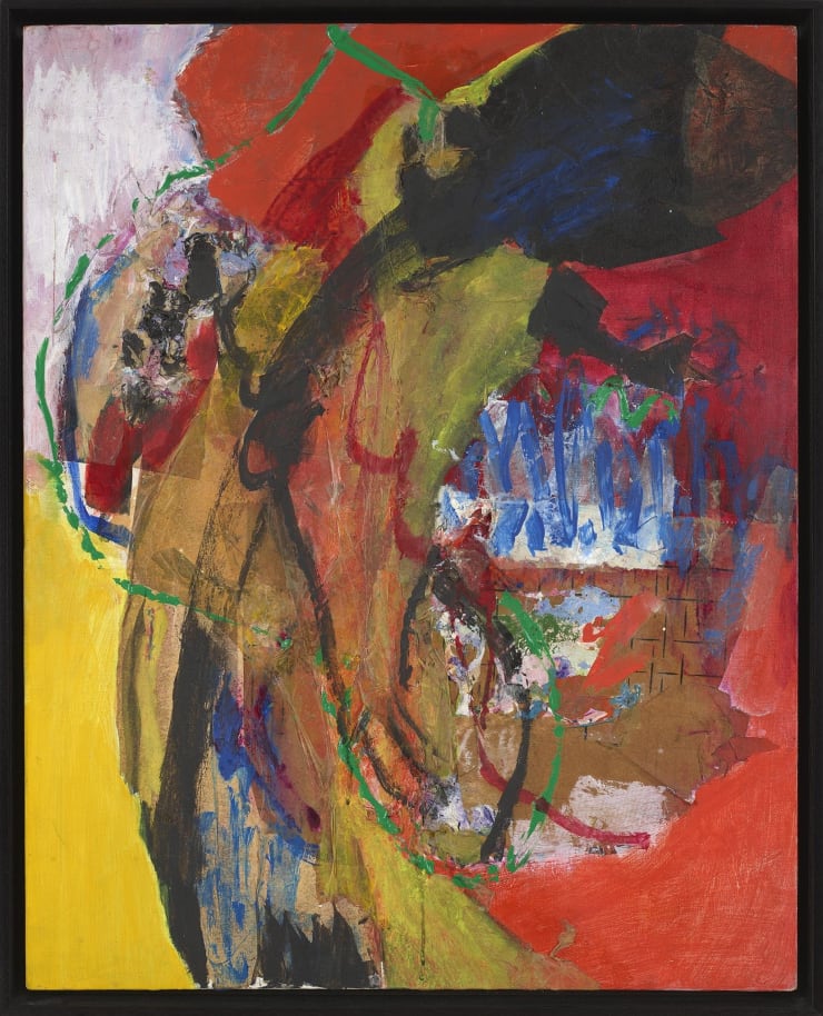 Untitled Collage Painting