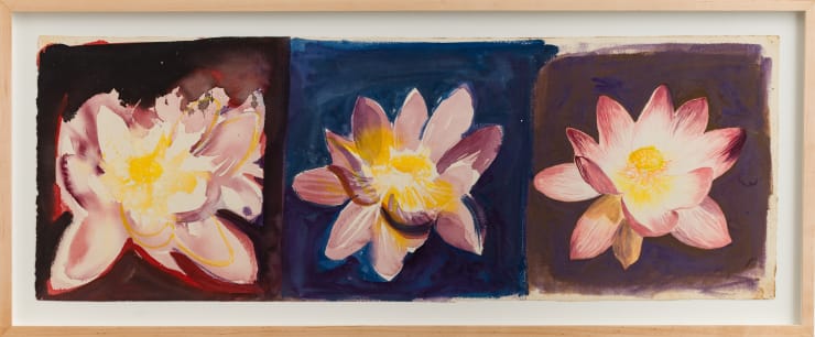 Bernice Bing Untitled (lotus watercolor), c. 1992