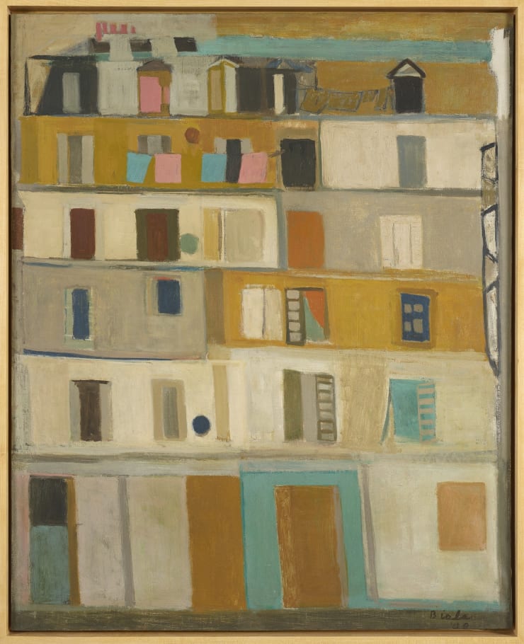 Janice Biala Façade Blanche (White Façade), 1948