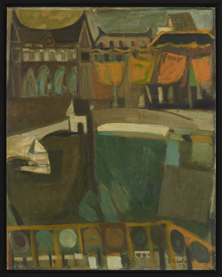 Janice Biala Le Louvre, 1948