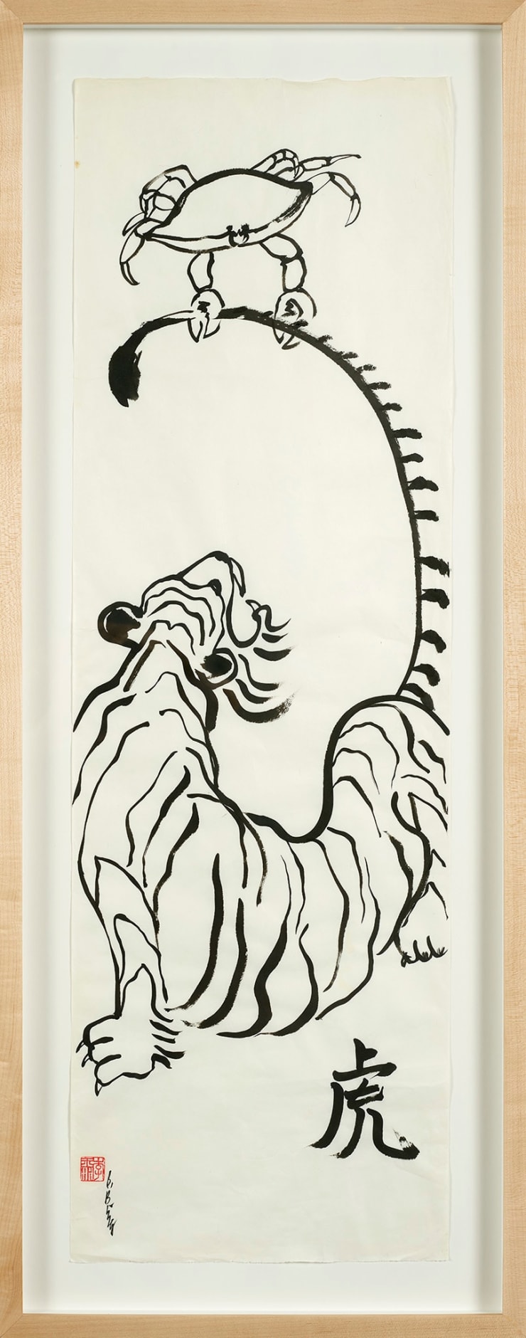 Bernice Bing Untitled (scroll), c. 1986