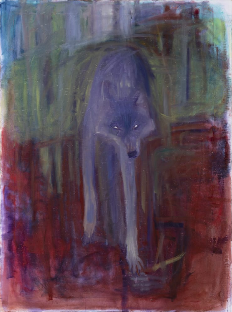 Lenka Černota, Akéla 0 (Obrazy pro vlky) / Akela 0 (Paintings for Wolves), 2020