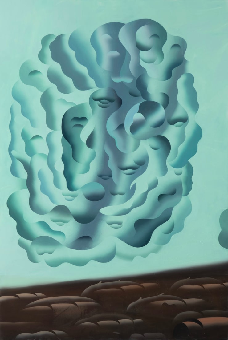 Jakub Tytykalo, Mural v zelené místnosti / Mural in the Green Room, 2024