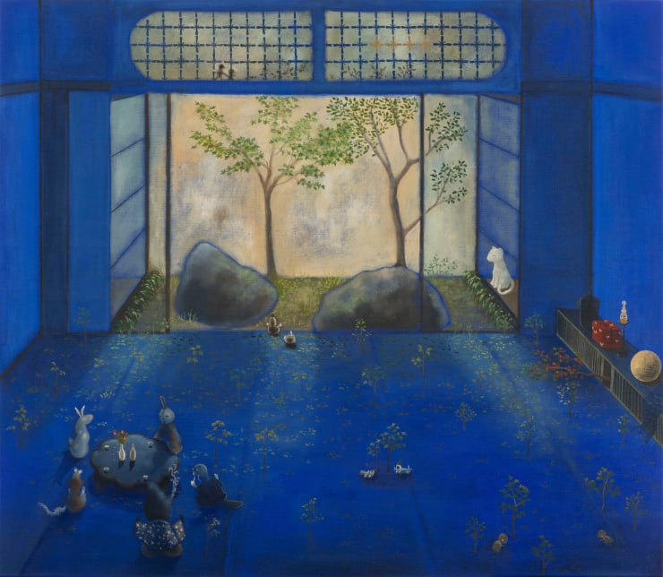 Sota Sakuma, Modrý pokoj / Blue Room, 2023