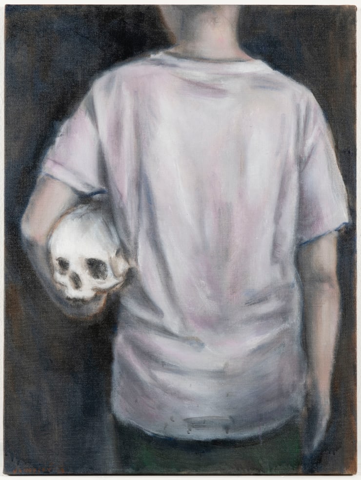 Jakub Janovský, Smrt (Eva s lebkou) / Death (Eva with a Skull), 2023