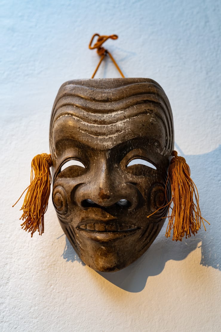 Maska bugaku, Japonsko, 19.století