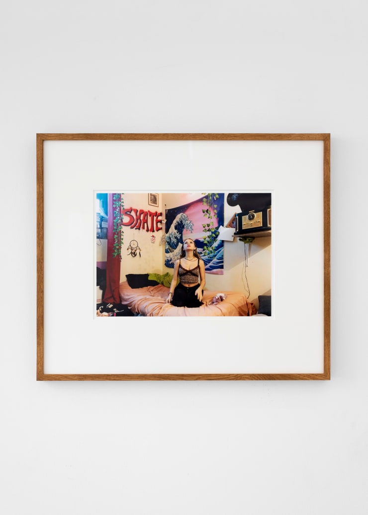 Manali in her bedroom