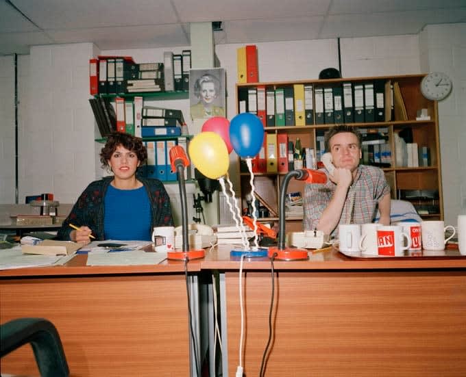 Anna Fox, Work Stations, Independent Video Production Company, Equipment Department (15), 1988