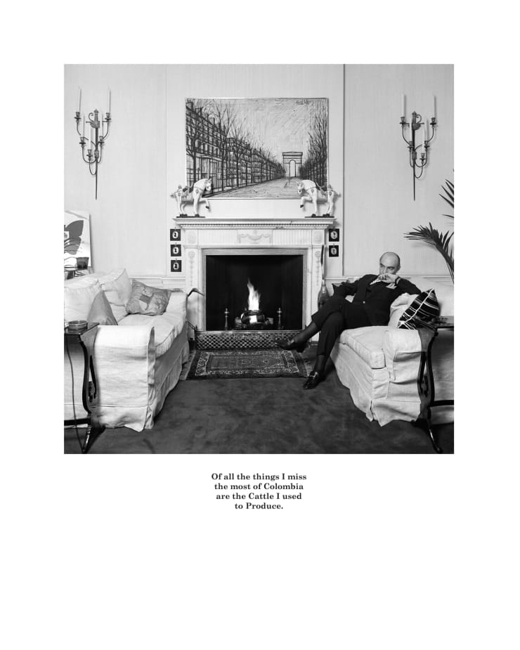 Karen Knorr, Belgravia (Of all the things I miss the most of Columbia), 1979