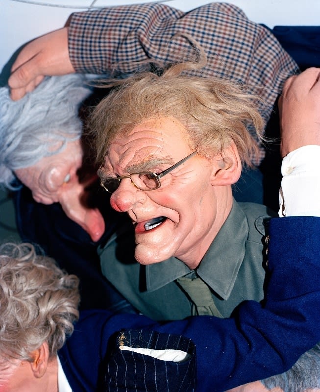 Anna Fox & Andrew Bruce, Spitting- Heseltine, 2015