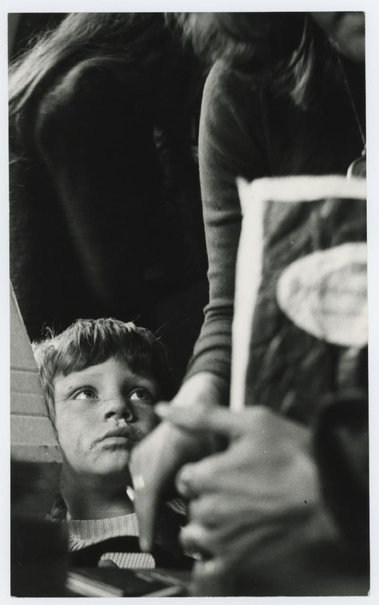 Jo Spence, Gypsies (inside a caravan), 1974