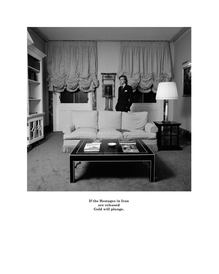 Karen Knorr, Belgravia (If the hostages in Iran are released), 1979